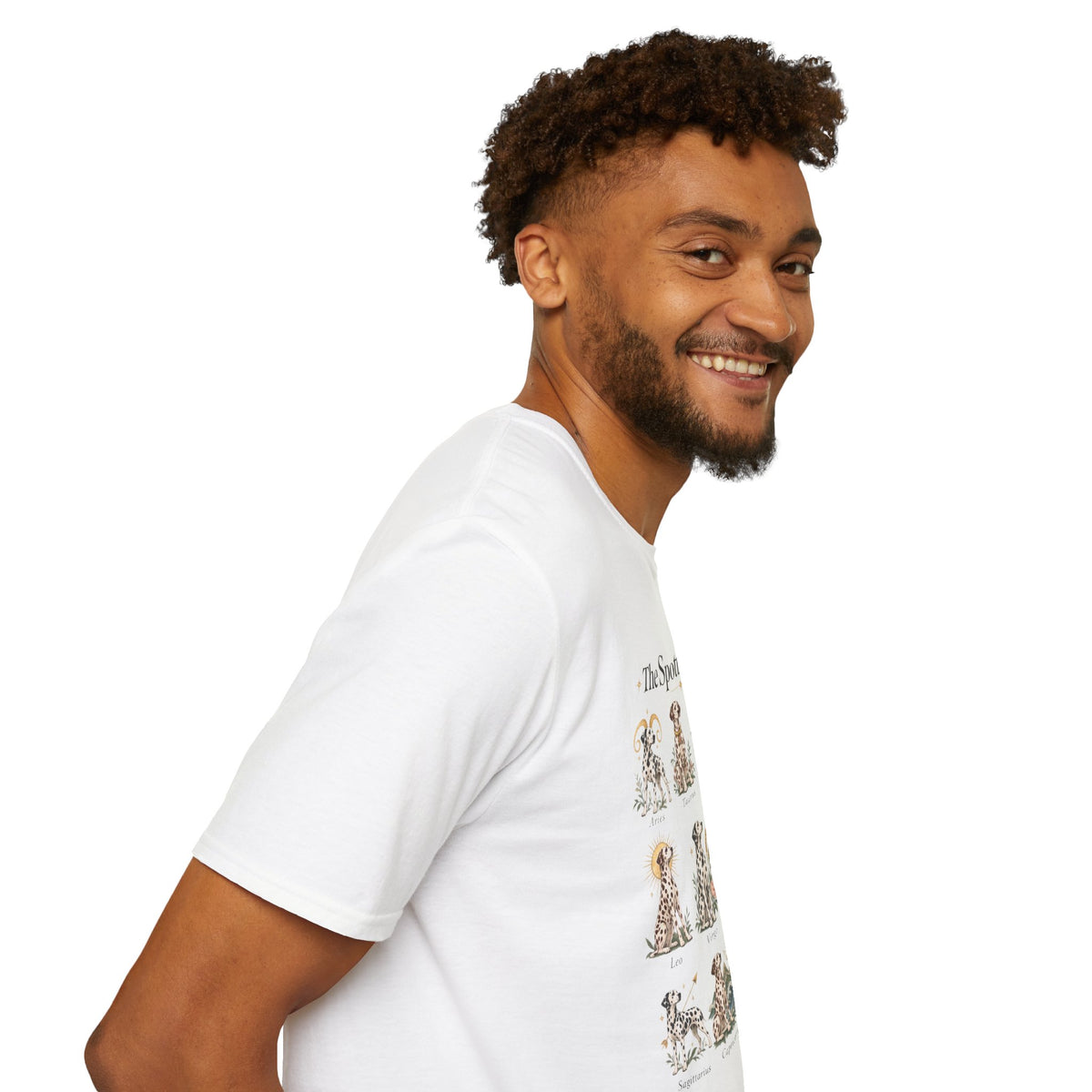 Spotted in the Stars — Dalmatian Zodiac Tee