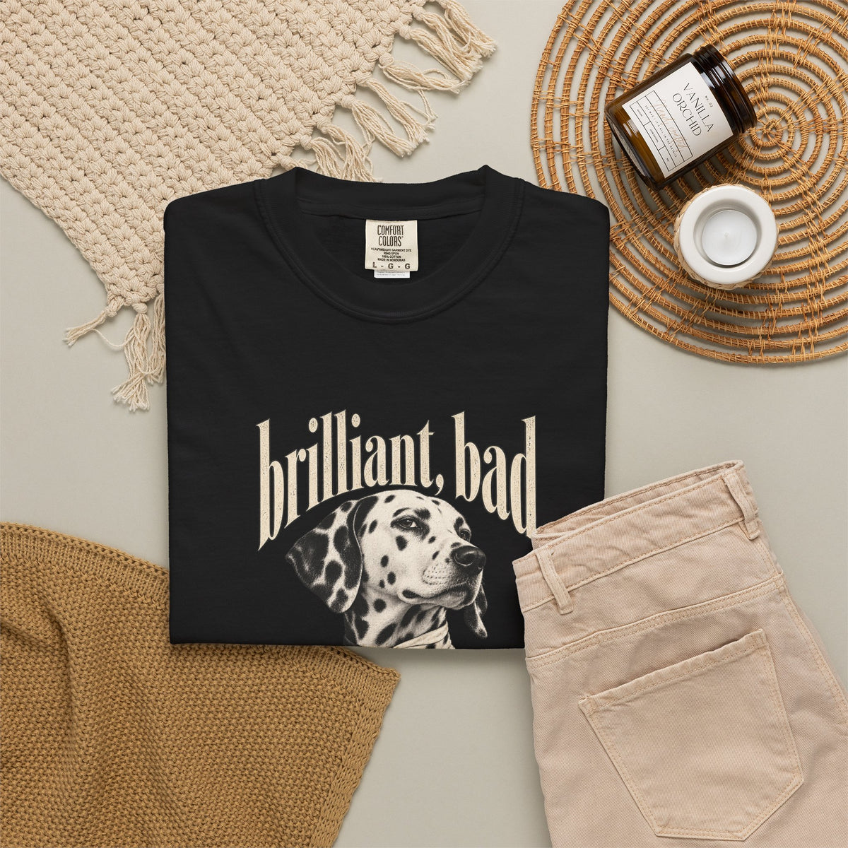 Brilliant, Bad & A Little Bit Mad Dalmatian Tee