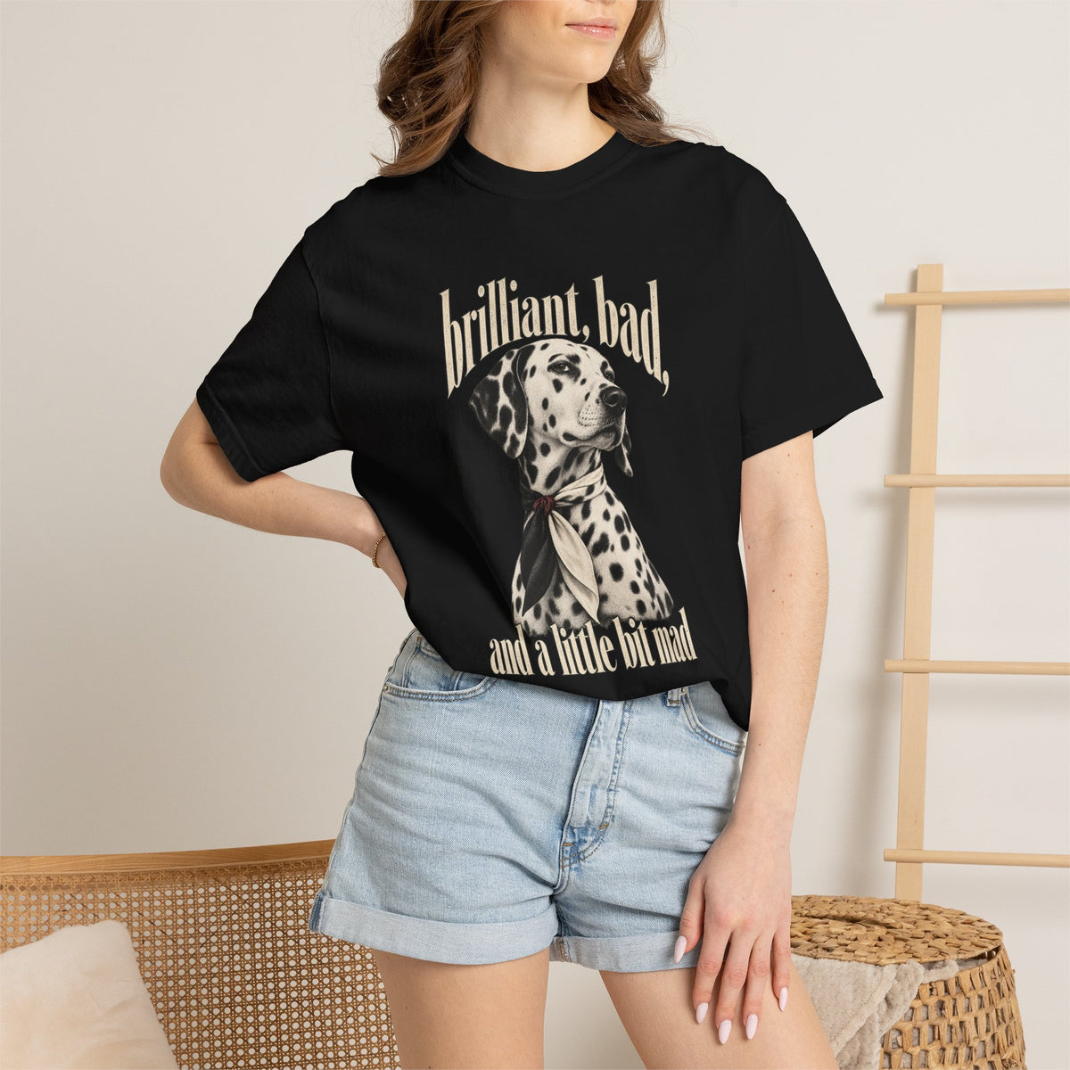 Brilliant, Bad & A Little Bit Mad Dalmatian Tee