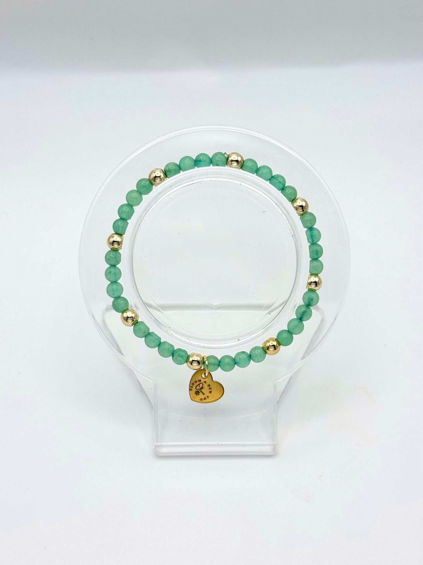 Abundant Calm Bracelet-Green Aventurine