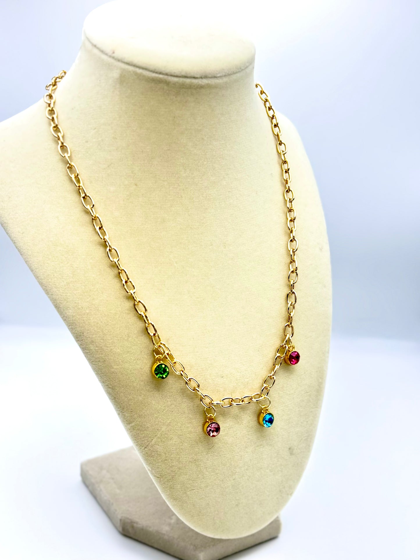 Moments in Color Charm Necklace