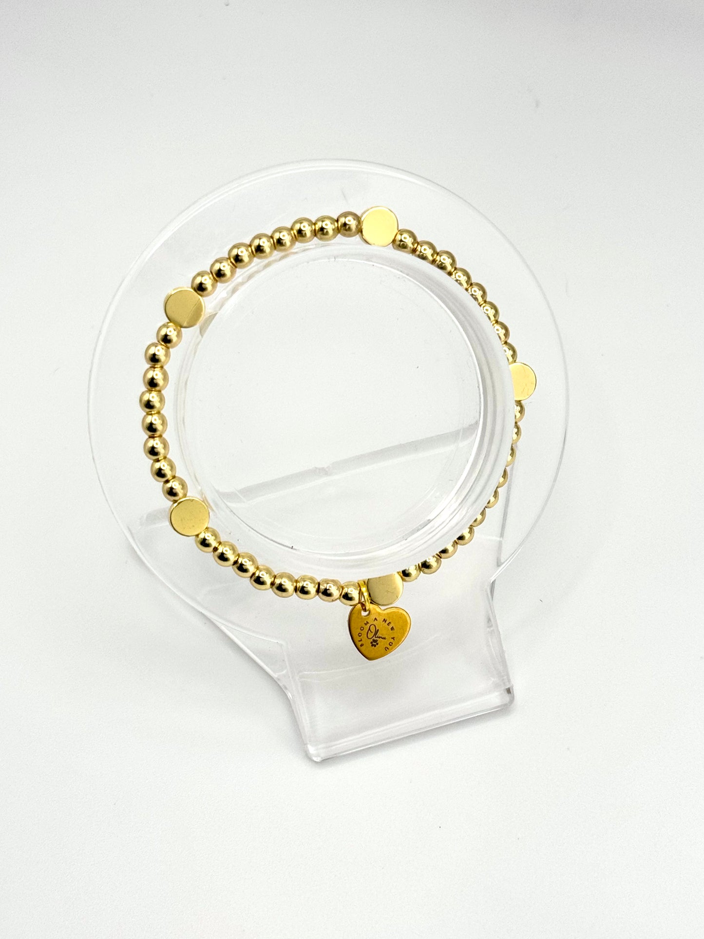 Serenity Support Circle Bracelet Gold