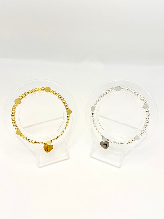 Serenity Support Circle Bracelet Gold